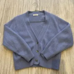 ビューティーアンドユース　アンゴラニットカーディガン