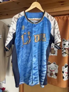 西武ライオンズ アロハ柄 マジェスティック ユニフォーム Mサイズ 中古 