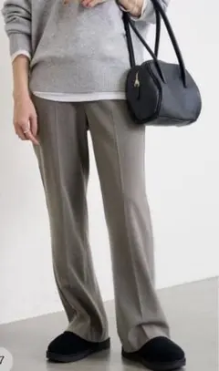 【極美品】フレームワーク裏起毛フレアパンツ