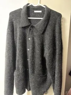 カーディガン 襟付き モヘア入り Mサイズ