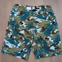 DOUBLE.B　ミキハウス　カモフラ　ハーフパンツ　120