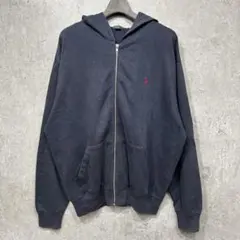 ◎90s Polo by Ralph Lauren ジップパーカー M ブラック