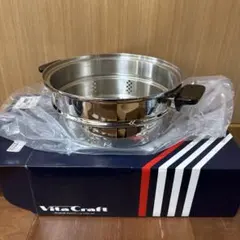 Vita Craft Super 5 両手鍋 25.5センチ蒸し器25.5センチ - メルカリ