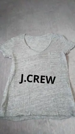 半袖　カットソー　M　身幅50　J.CREW　グレー　Tシャツ
