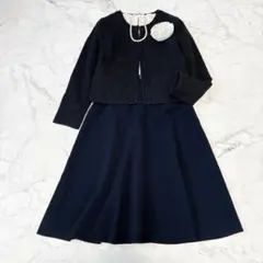 スカートセットアップ♡　ナチュラルビューティーベーシック　卒入式　セレモニー　L