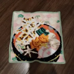 Loverary タオルハンカチ お雑煮デザイン