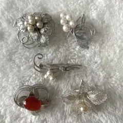 ヴィンテージ風　ブローチ　おまとめ　#62