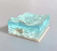 【 海のかけら No.3086 】エポキシレジン オーシャンアート レジンアート