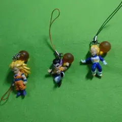 ドラゴンボール フィギュアストラップ 3点セット