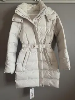 ZARAダウンコートフード付き