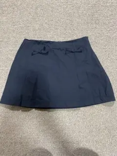 ZARA ザラ フレアスカート スカンツ リボン付き