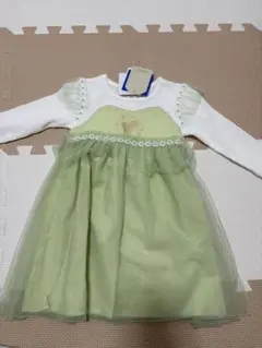 【新品未使用】ディズニー ティンカーベルワンピース 90