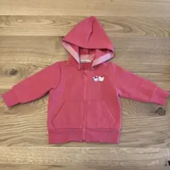 familiar ファミリア　ピンク　フードパーカー