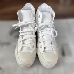 CONVERSE★オールスター ドリップパッチハイWHITE (24.5cm