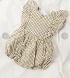 apres les cours アプレククール　ギンガムチェックロンパス70