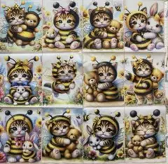 猫パネル　生地　まとめ売り