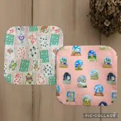 めがねうさぎ　ガーゼハンカチセット3枚セット ユキエモン　fuwara めがねうさぎ様専用 ガーゼハンカチ 3枚セット1100円 - メルカリ
