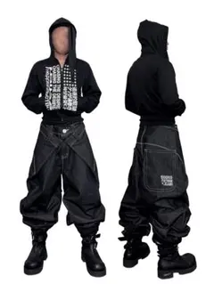 RYE CHASIN | CROSS PATCH ART BAGGY DENIM - メルカリ