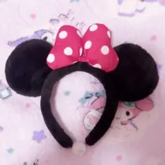 ミニーちゃん カチューシャ ディズニー