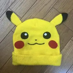 ‼️最終価格‼️キッズ　ピカチュウ　ニット帽　50〜52センチ