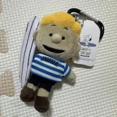 【新品未使用】スヌーピー　サーフショップ　シュローダ　マスコットキーホルダー