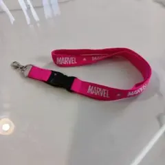 MARVEL ピンク ロゴストラップのサムネイル