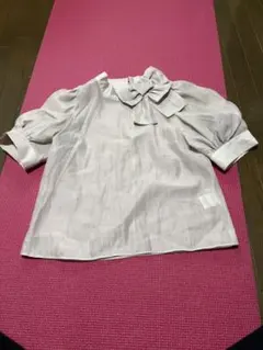 【美品】WILLSELECTION ウィルセレクション リボンブラウスのサムネイル