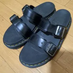 Dr. Martens ダブルストラップ サンダル ブラック　UK5のサムネイル