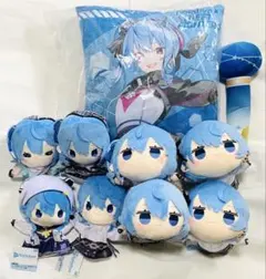 ホロライブ 星街すいせい ぬいぐるみ ひっかけフィギュア 8個セット