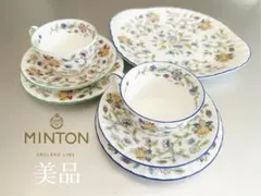 MINTON ハンドホール プレート、ケーキ、ティーカップセット　美品