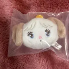 mikko charactersフェイスマスコット キーホルダー　スフレ（圧縮）