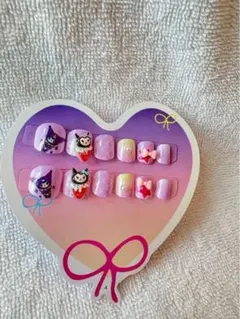 キャラクター ネイルチップ12個セット