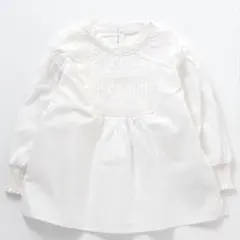 ブリーズ 長袖　レース　ブラウス　120