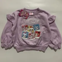 レア人気　韓国　アニメ　キラキラキャッチティニピン　パチュピン　トレーナー　90