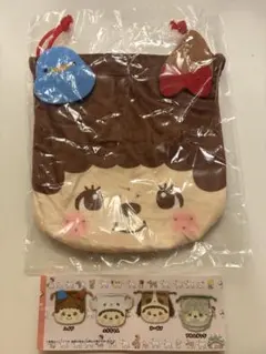 アルプスの少女ハイジ✖️モンチッチフェイス巾着