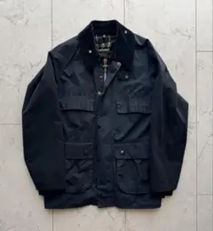 金金具/24AW/未使用近】バブアー アラーストン ワックスJKT UK8 黒