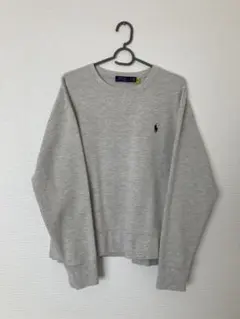 POLO RALPH LAUREN グレー トレーナー