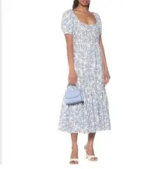 極美品 ラルフローレン ロングワンピース リネン 花柄 フラワー 総柄 XL