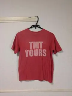 キムタク着 TMT YOURS BIG 3 Tシャツ ピンク　サイズM