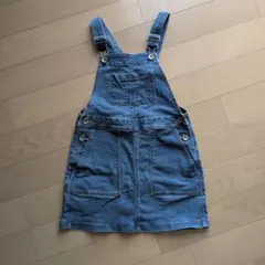 デニムブルー ジャンバースカート