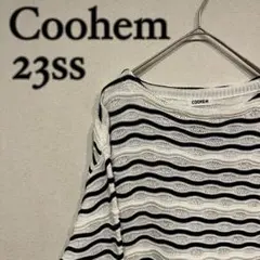 Coohem PIN TUCK BORDER KNIT PULLOVERのサムネイル