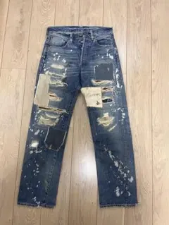 Levis VintageClothingハードウォーン＆リペアード 501XX