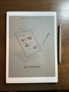 限定価格　予備ペン付　QUADERNO A5(Gen.3)　クアデルノ　ほぼ新品 Amazon | 電子ペーパー クアデルノ A5型 QUADERNO A5 (Gen. 3C