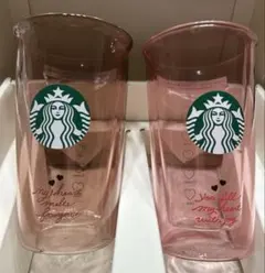 y*n様 オンライン限定　 スターバックス　ダブルウォール耐熱グラスペア
