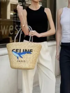 【ACCOUNT PARIS】 LEAGE BASKET BAG♡カゴバッグ大