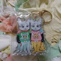 ヒグチユウコ×トムとジェリー カートゥーンカーニバル　アクリルキーホルダー C