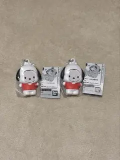 【新品、未使用】ポチャッコ フォトフレームマスコット 2個セット