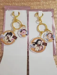 鬼滅の刃 ランダムコンビアクリルチャームB 栗花落カナヲ 竈門禰豆子 ２点