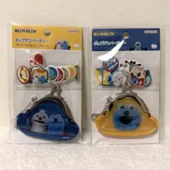 スンスン　ポップデコパーティー　プチパース付きフレークシール