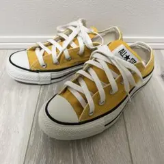 コンバース オールスター　ローカット　サイズ23 イエロー　黄色